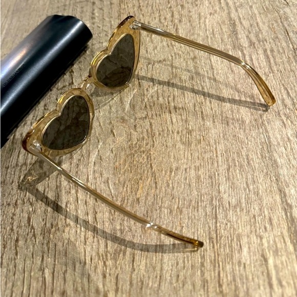 Saint Laurent Heart Sunglasses. main image 7